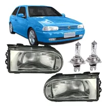 Comprar 2 Semiopticas + 2 Lamparas Vw Gol G2 1995 - 1999 De Vidrio