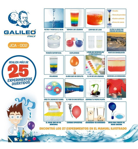 Juego De Ciencias La Ciencia Del Agua Galileo Italy
