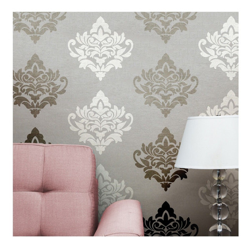 Imagen 1 de 9 de Plantilla Decorativa Living Frances 60 X 80 Gf Stencil