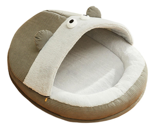 Cama Cueva Para Mascotas Cama Para Gatos Para Gatos L Gris