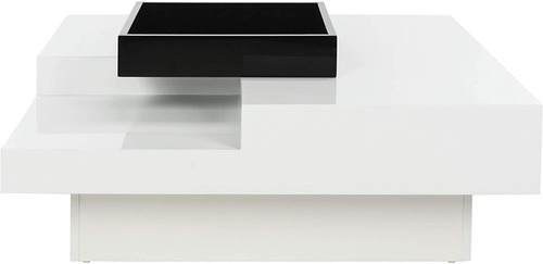Imagen 5 de 10 de Mesa De Centro Ref: Master En Madera Lacada Poliuretano