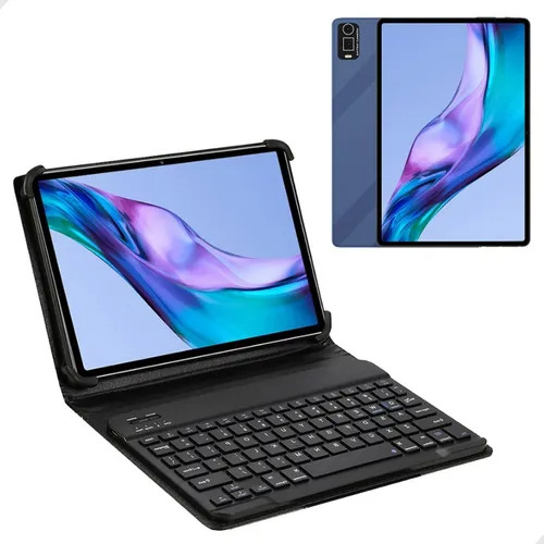 Tablet C/ Teclado + Capa Entrada De Chip 6gbram 128 5g E1035