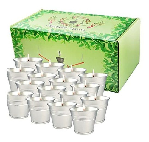 Yih - Velas De Citronela, 16 Unidades