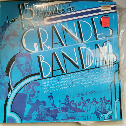 Disco Lp:las Grandes Bandas- Las 15 Grandes
