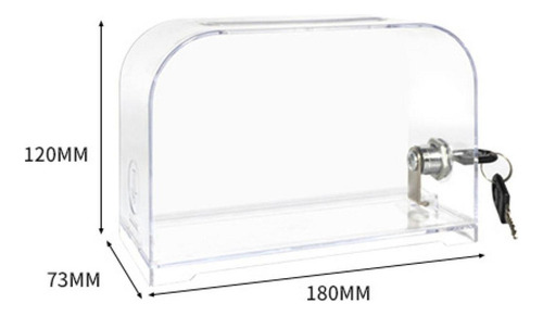 Caja De Almacenamiento Grande De Acrílico Transparente