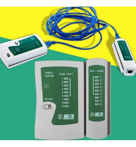 Imagem 5 de 6 de Teste Cabo De Rede Testador Lan Ethernet Rj45 E Rj11 Pro