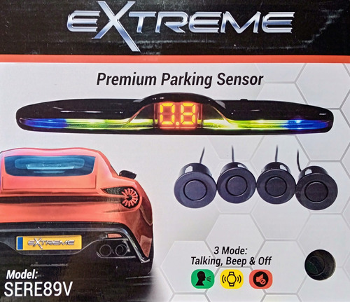 Sensores De Reversa Premium De  4 Puntos. Extreme. Sere89v. 
