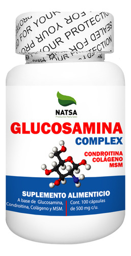 Glucosamina Complex 100 Cápsulas, Calidad Premium