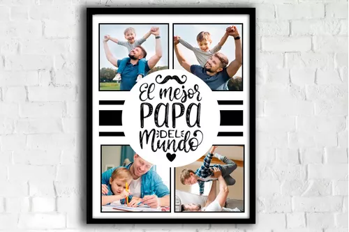 Marco de Fotos Personalizado Día del Padre - La Vida Es Algo Más