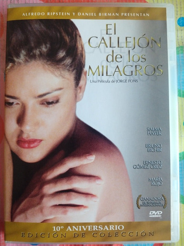 Dvd El Callejón De Los Milagros Salma Hayek Y