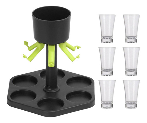 Soporte De Almacenamiento De Vasos Para Rejilla Con Taza