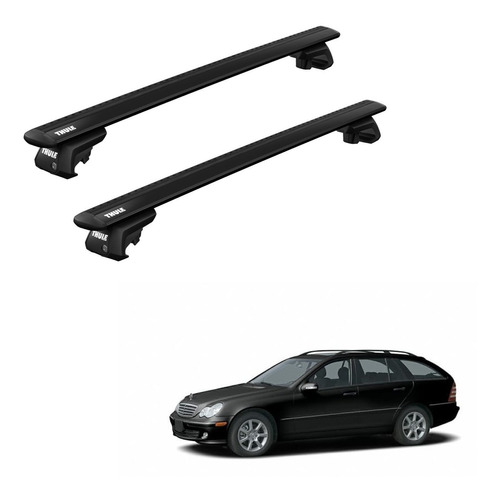 Rack Bagageiro Thule Evo Mercedes Benz C Class Wagon 00 Á 06