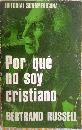 Libro Por Qué No Soy Cristiano, Bertrand Russell (Usado)