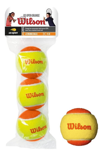 Pelotas De Tenis X3 Wilson Transición