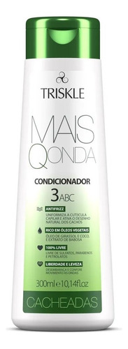 Condicionador Cabelos Cacheados Mais Q Onda Triskle 300ml