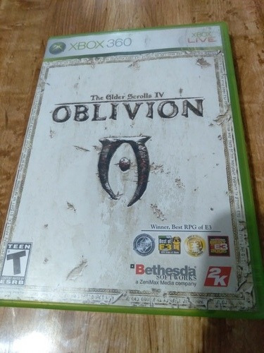 Juego The Elder Scroll 4 Oblivion Para Xbox 360 Completo