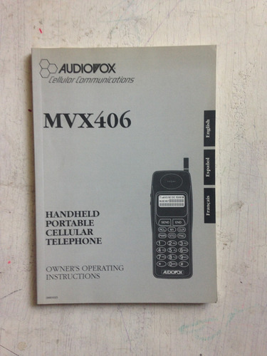 Handheld Portable Cellular Telephone: Catalogo