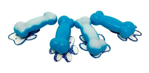 Imagem 2 de 3 de Osso Gelado Pet Brinquedo Mordedor Cachorro 11cm