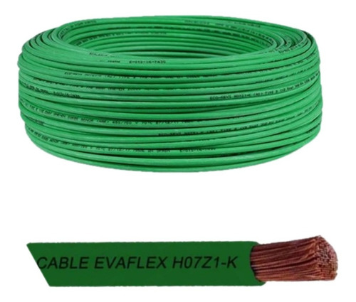 Cable Eva Flex 6mm (libre De Halógeno) 10 Mts -certificado