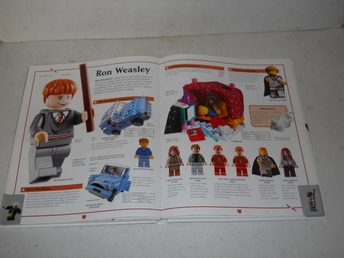 Libro Lego Harry Potter Building The Magical World +++ (Usado)