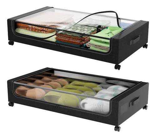 Cajas organizadoras para debajo de la cama hotsell