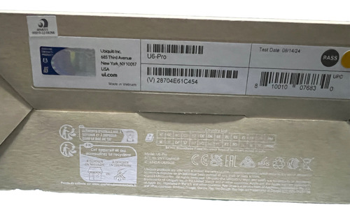 Access Point Ubiquiti Unifi U6-pro Wi-fi 6 Dual Band
