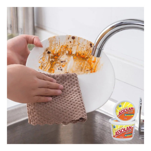 Sabão Em Pasta Neutro 500g -assolan Kit 4 Gamer