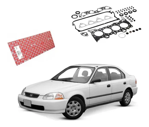 Jogo De Junta Superior Honda Civic 1.6 16v 1995 1996 A 2000