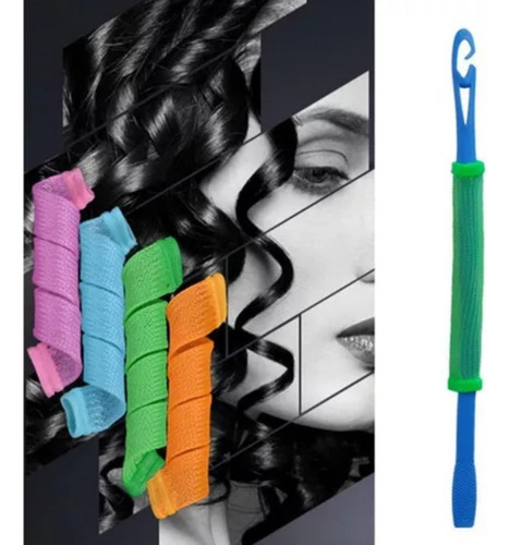 18 Unidades/set De Mujer Moda Mágico Rizo Rizador De Pelo