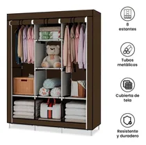 Comprar Ropero  Organizador Armario Closet Armable 3 Cuerpos  Guinda