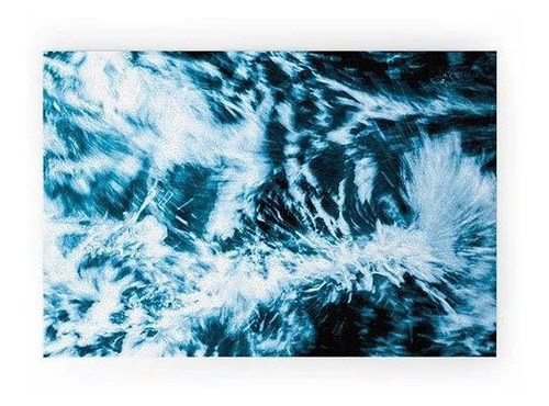 Tapete De Bienvenida Society6 Nature Magik Turquoise Waves, 