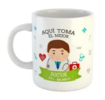 Comprar Taza De Ceramica El Mejor Del Doctor Mundo Medico Medico
