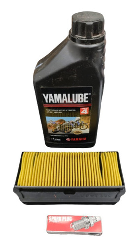 Kit Service Yamaha New Crypton Orig Bujia+filtro Aire+aceite