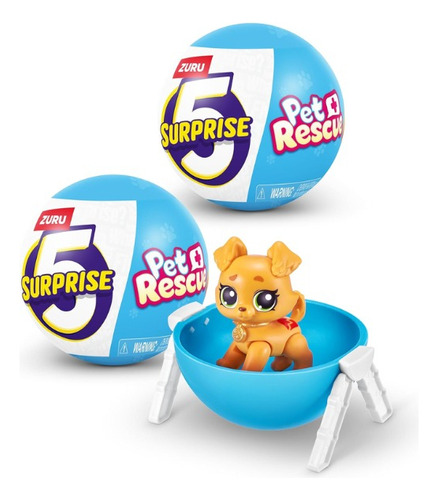 Mini Brands 5 Surprise Pet Rescue Mascota Con Accesorios