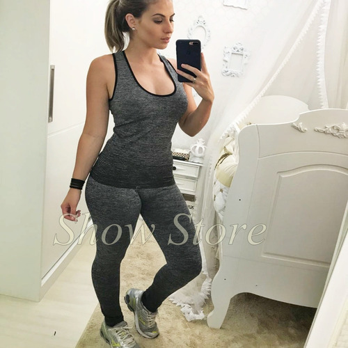 Conjunto Ginastica Academia Fitness Calca Legging Top 2788