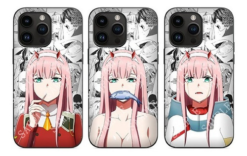 Funda Case Para iPhone 13 Pro Max Anime 3d Zero Two Darling