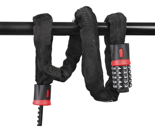 (-90) Candados De Bicicleta Antirrobo Con Contraseña De 5 Dí