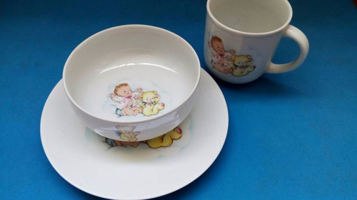 Vajilla Infantil De Porcelana