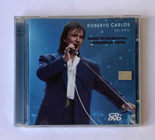 Roberto Carlos - En Vivo (cd+dvd) Nuevo No Sellado (2008)