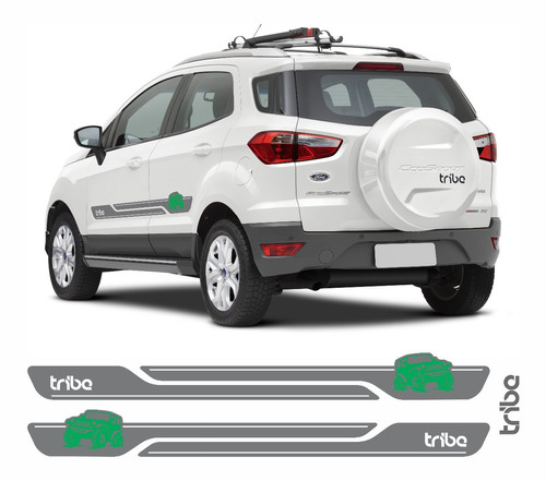 Kit Adesivo Faixa Tribe Off Road Nova Ford Ecosport Eco20