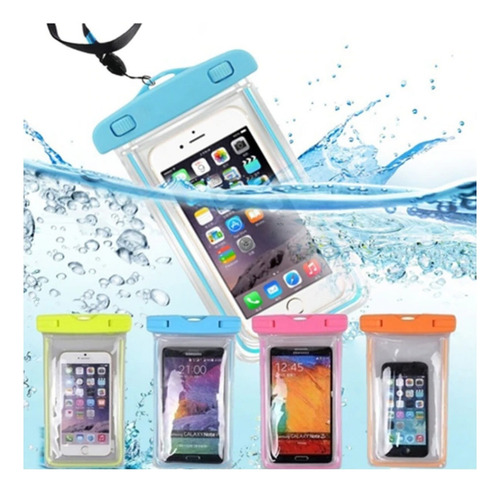Pack 3 Funda Bolso Impermeable Para Celular Playa , Piscina