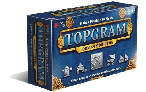 Juego Topgram Formas Y Objetos Top Toys Original