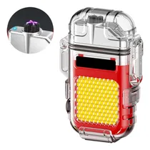 Comprar Encendedor Plasma Eléctrico Recargable 2 Arcos + Lampara Edc