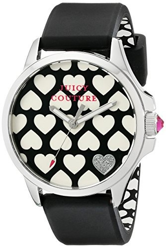 Juicy Couture 1901220 Jetsetter Analog Display Quartz Black 