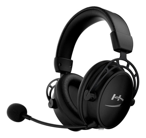 Imagen 1 de 3 de Audífonos gamer HyperX Cloud Alpha HX-HSCA blackout