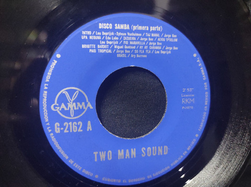 Two Man Sound Disco Samba Vinilo Ep Vinyl Sencillo