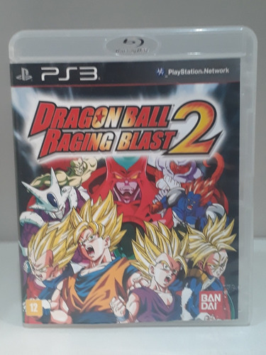 Jogo Dragon Ball Raging Blast 2 Ps3 (usado) 