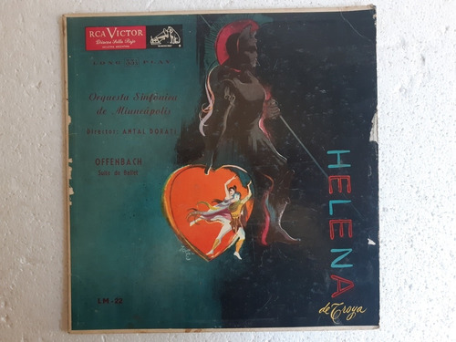 Disco Mlp Suite De Ballet Helena De Troya De Offenbach / Rca