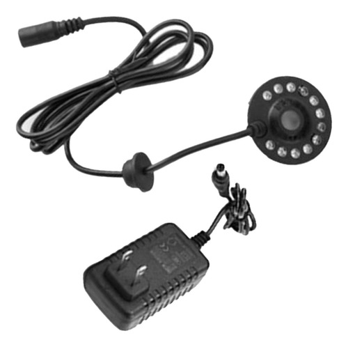 Mini Mist Fogger Mister Con Luces De Colores, Adaptador Us