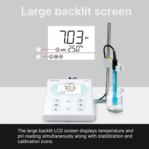 Apera Instruments Ph700 Benchtop Lab Ph Meter, 0.01 Ph Accur